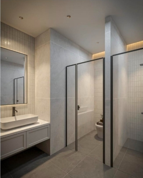 Apartment on Sea Borgo Marina - Bathroom
