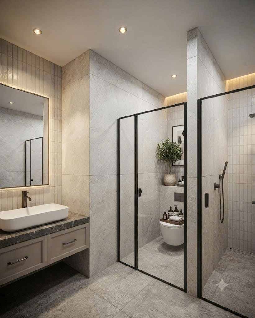 Sea Luxury Apartment Borgo Marina - Bathroom